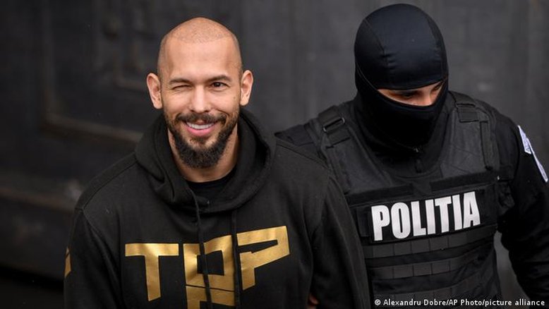 Romênia autoriza extradição de Andrew Tate ao Reino Unido