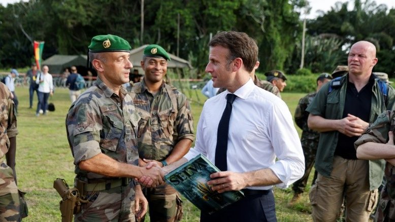 Macron inicia visita delicada à Guiana Francesa