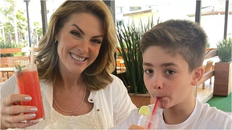 Ana Hickmann responde internautas sobre filho estar mais feliz após separação