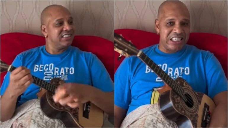 Em tratamento contra câncer, Anderson do Molejo é internado após sentir fortes dores