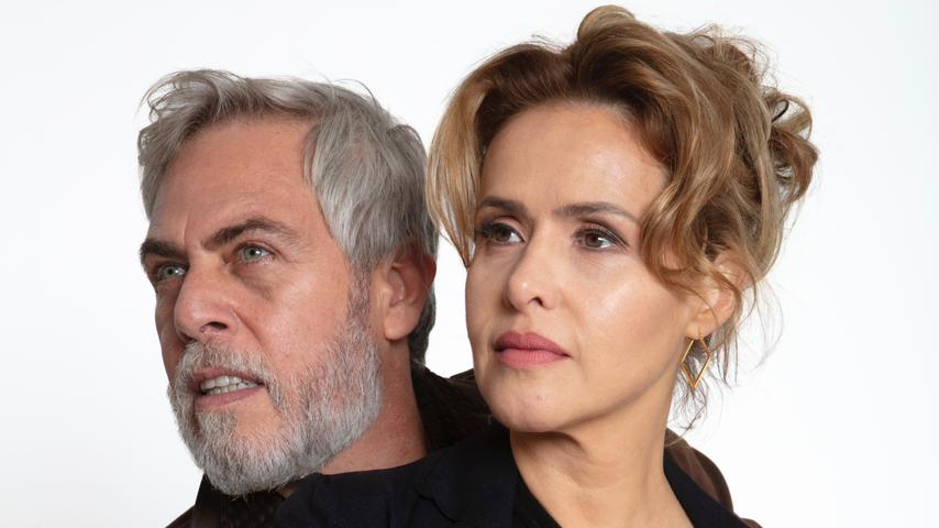 Anderson Müller e Leona Cavalli no espetáculo 'Ser Artista'
