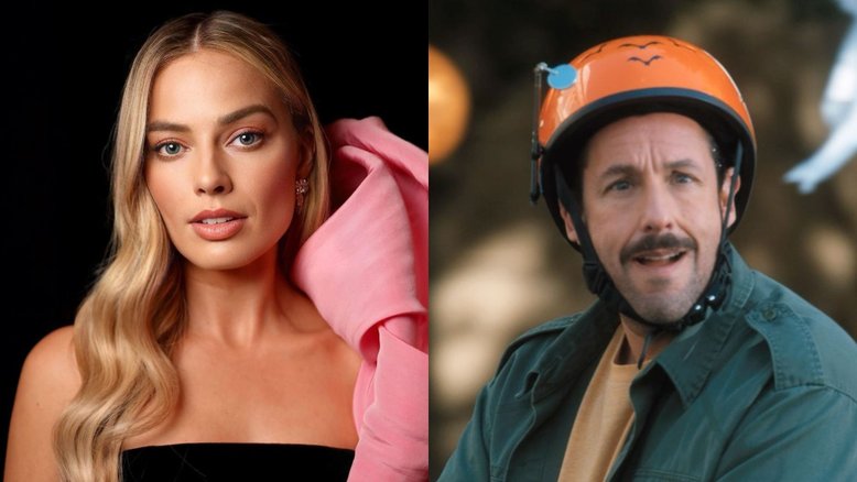 Margot Robbie e Adam Sandler