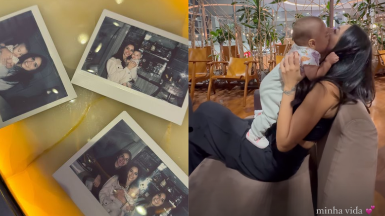 Bruna Biancardi leva Mavie para visitar Neymar na Arábia Saudita