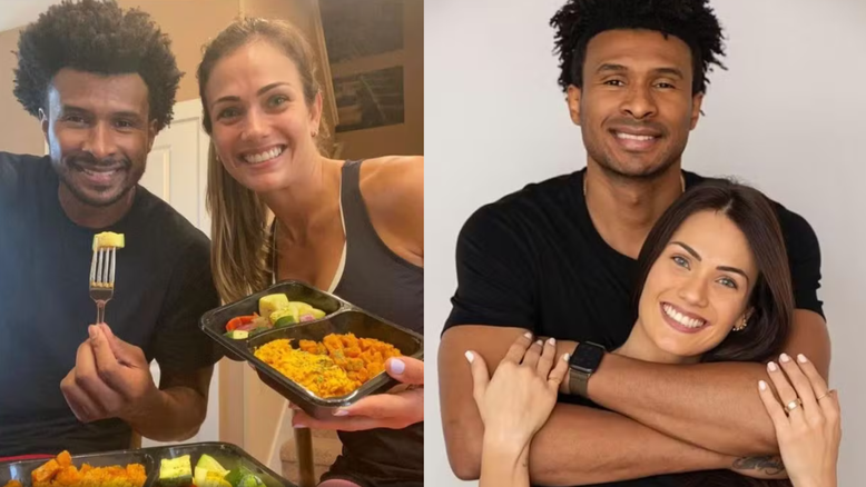 Talita Rocca e Leandrinho também são pais de duas filhas