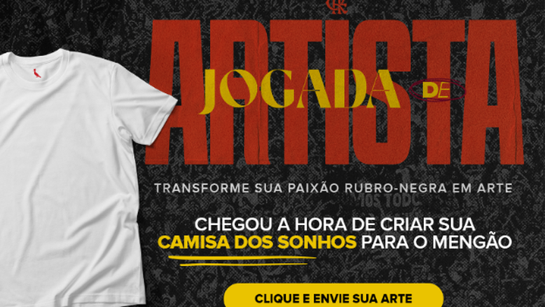 Mercado Livre e Flamengo convidam torcedores para criar versão limitada da camisa rubro-negra