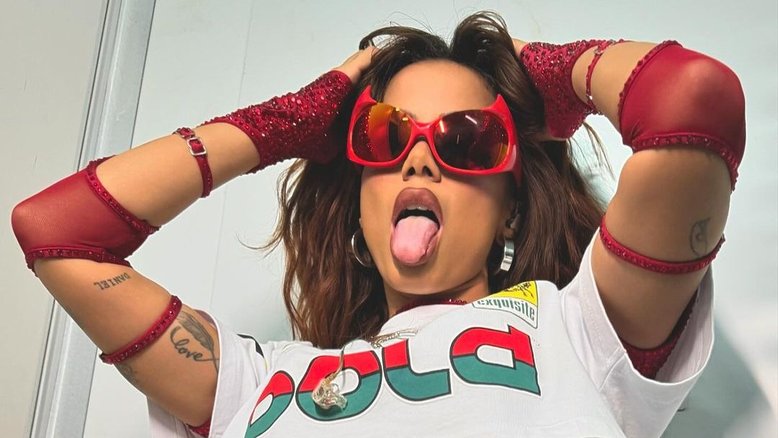 Famosa cantora brasileira Anitta