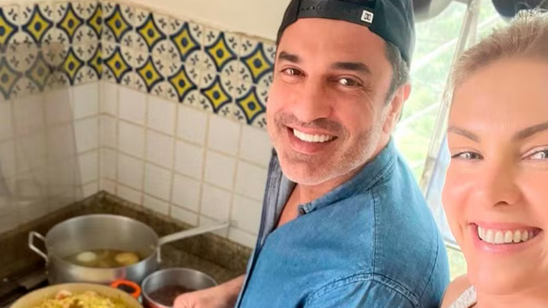 Ana Hickmann e Edu Guedes assumiram namoro publicamente em 12 de março