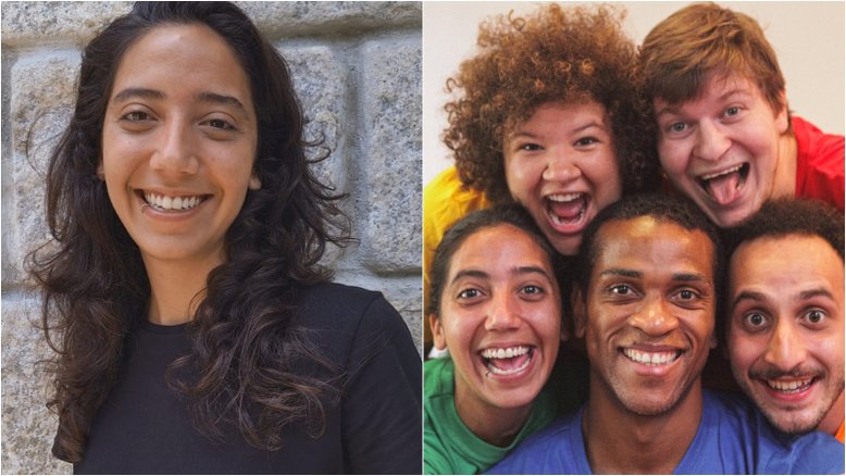 Atriz Clarice Sauma chama atenção em nova peça de improviso