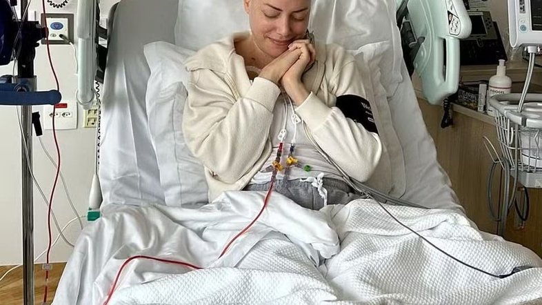Fabiana Justus recebe doação de medula óssea: 'Agradeço a Deus'