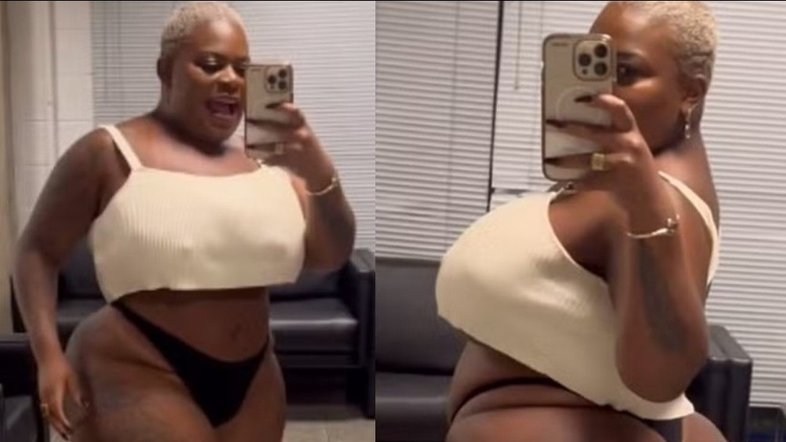 'Não uso Photoshop!', diz Jojo Todynho ao postar foto de calcinha fio-dental