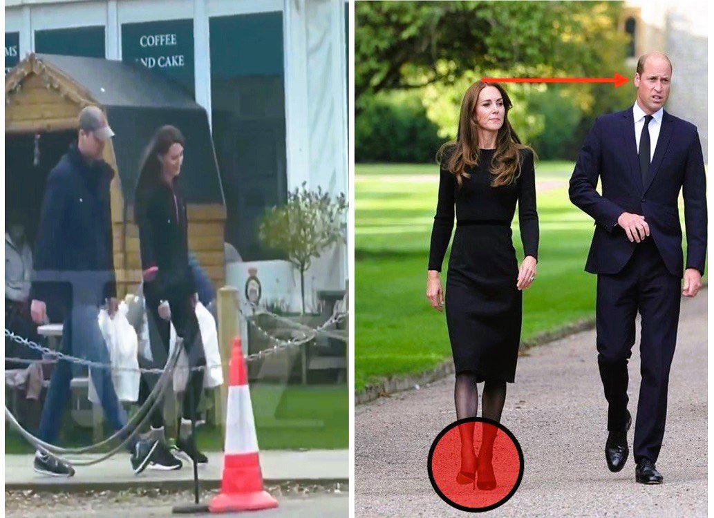 Altura de Kate Middleton em novo vídeo é questionada