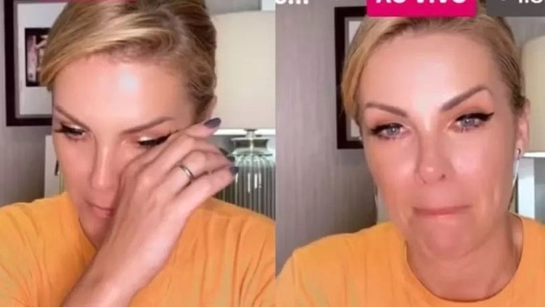 Ana Hickmann chora em live sobre violência contra a mulher: 'Não tenham medo'