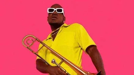 O trombonista Joabe Reis