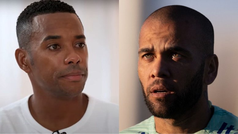 Condenações de Robinho e Daniel Alves finalizam capítulo nefasto do futebol brasileiro, diz CBF