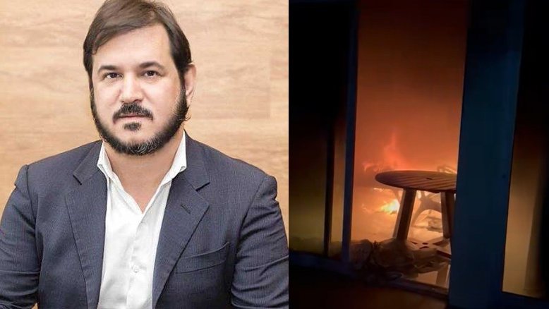 Presidente do União Brasil, Antonio Rueda, tem casa incendiada