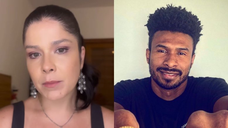 Samara Felippo e Leandrinho Barbosa
