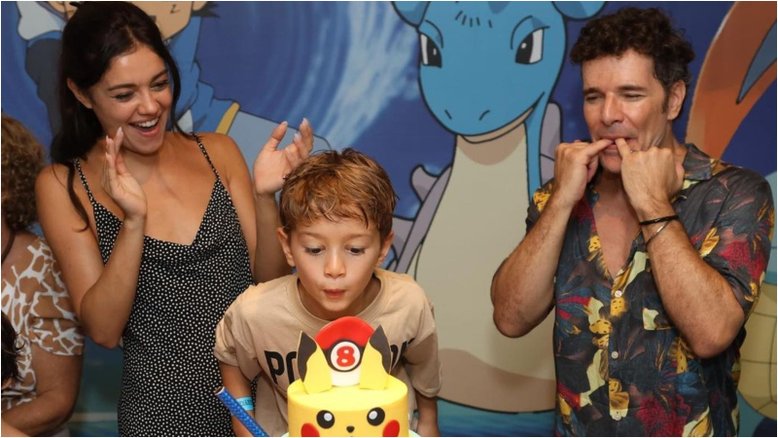 Sophie Charlotte e Daniel de Oliveira comemoram aniversário do filho com festão