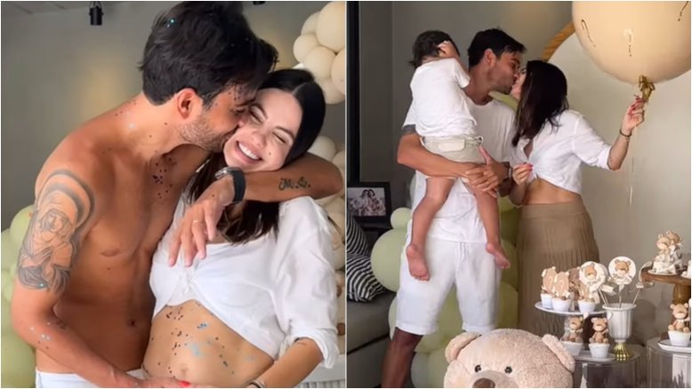 Sthefany Brito anuncia gravidez e revela sexo do bebê: ‘Papais mais felizes desse mundo’