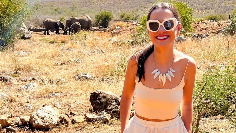 Vivi Cake curte férias na África do Sul