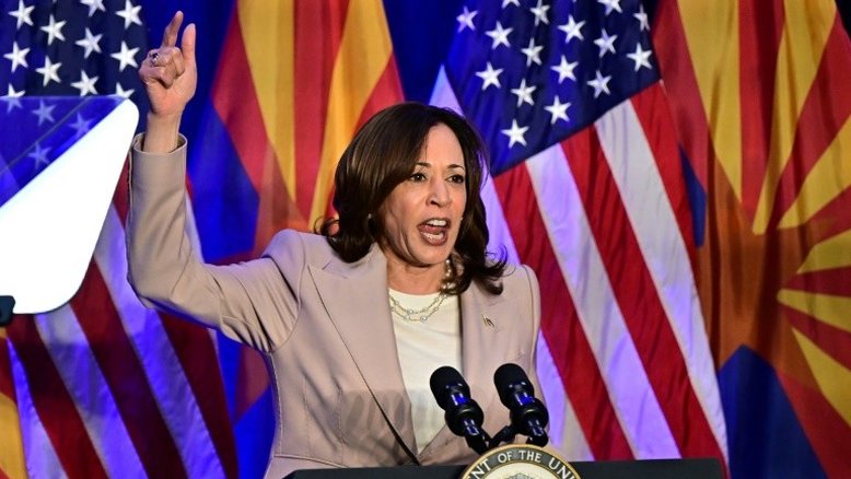 Kamala ataca Trump: 'Quer levar EUA de volta a 1800' no tema do aborto