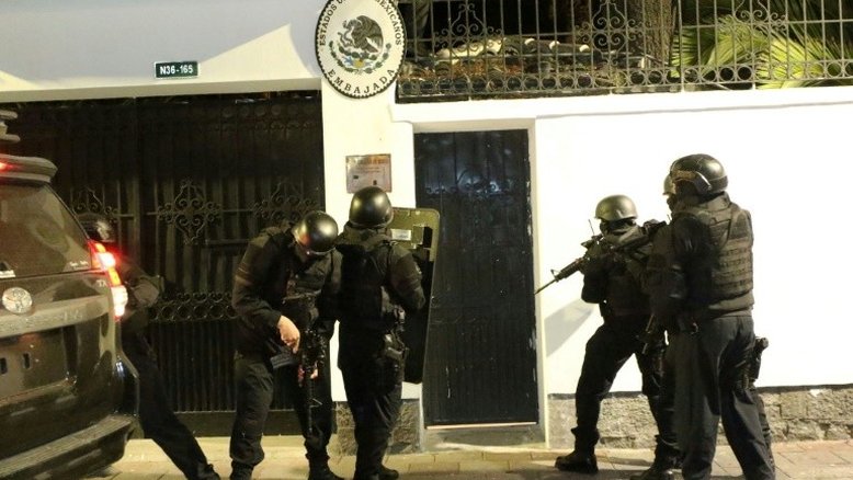 Quatro pontos-chave sobre a invasão de embaixada do México no Equador