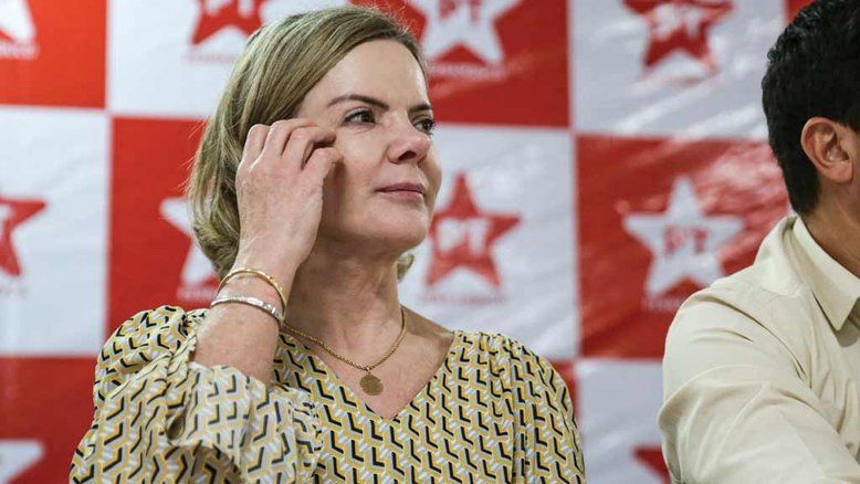 Gleisi culpa Bolsonaro por incêndios e cita frase de Salles sobre 'passar a boiada'
