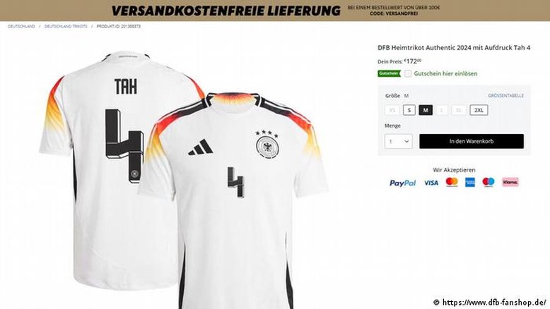 Adidas bloqueia personalização de camisas após polêmica com nazismo