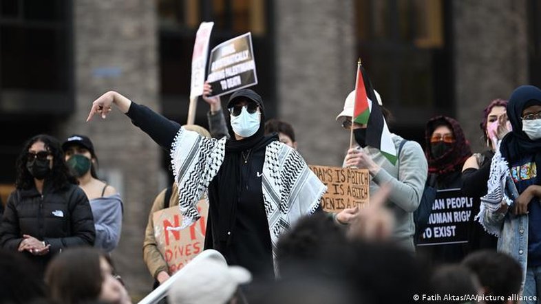 Protestos pró-palestinos se espalham por universidades dos EUA