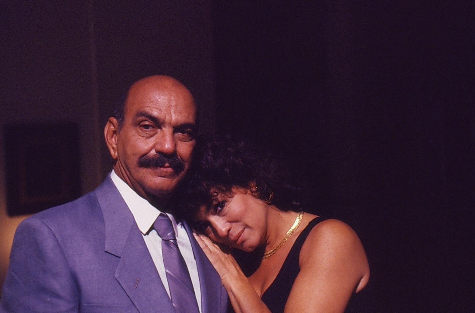 Lima Duarte e Suzana Vieira como Sassá Mutema e Gilda na novela 'O Salvador da Pátria' (1989)