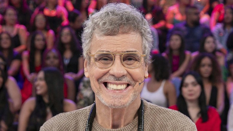 Carlinhos de Jesus durante participação no 'Domingão com Huck'