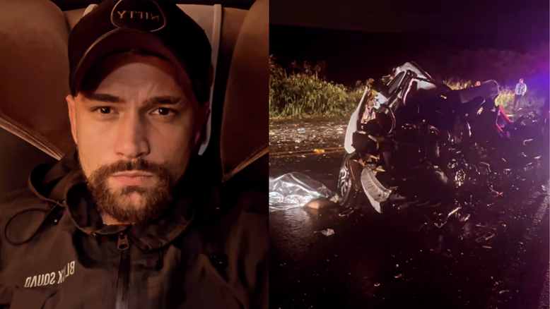Vinicius, ex-'BBB' 24, faz forte relato após sofrer acidente: ‘Encarei a morte’
