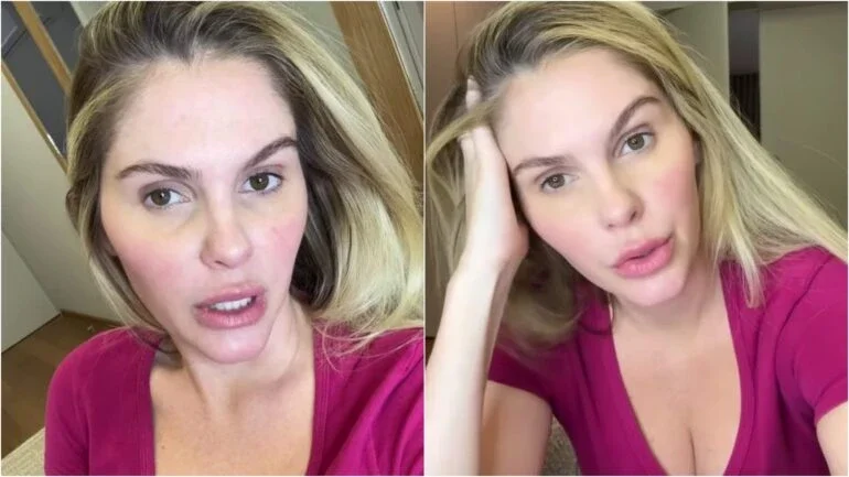 Bárbara Evans faz novo teste de gravidez, 4 meses após nascimento dos gêmeos