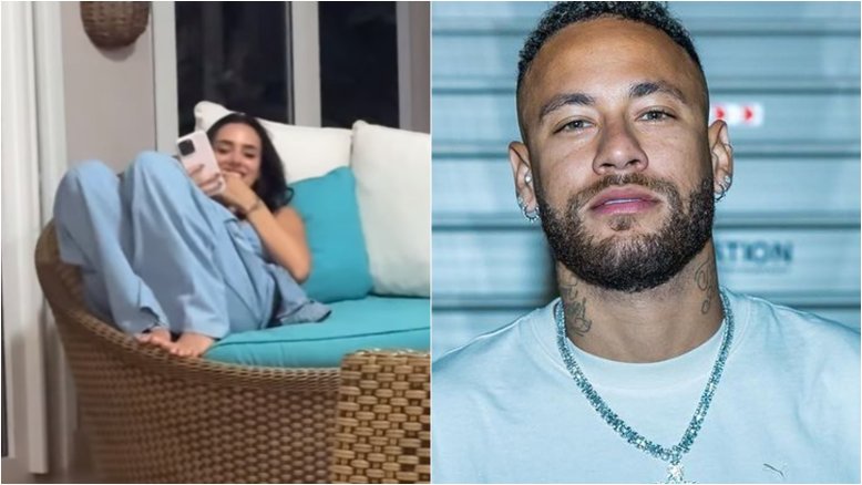 Neymar publica vídeo de Bruna Biancardi e faz pedido especial: ‘Volta a me seguir’