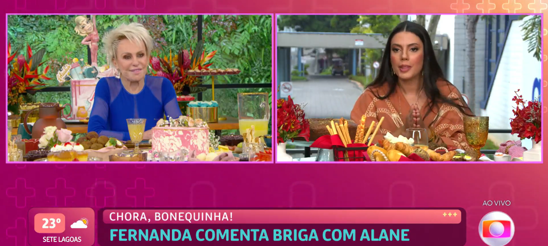 BBB24: Ana Maria Braga e Fernanda protagonizam climão durante o 'Mais Você'