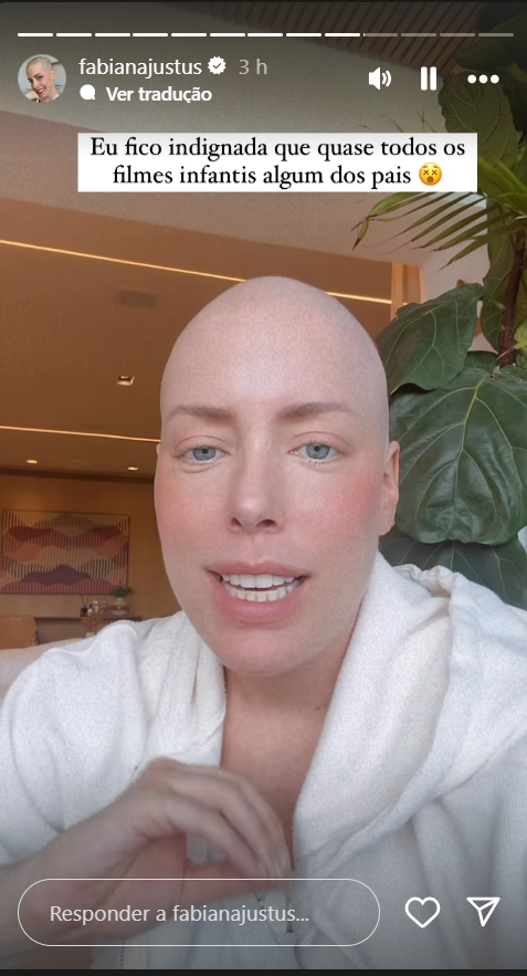Fabiana Justus desabafa sobre dificuldade em ver filmes infantis com filhas: 'Maioria a mãe morre' 3 Fabiana Justus desabafa sobre dificuldade em ver filmes infantis com filhas: 'Maioria a mãe morre'