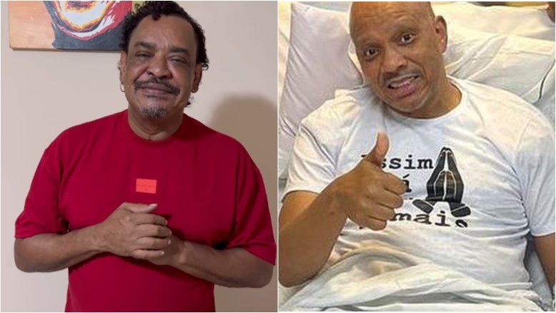 Compadre Washington pede doação de sangue para Anderson Leonardo, do Molejo, internado em UTI
