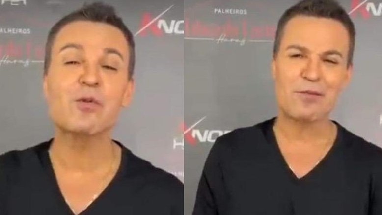 Magreza de Eduardo Costa volta a chocar internautas: 'Só pode estar doente'