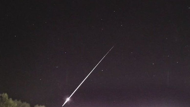 Reprodução/Redes Sociais/Meteoros Monte Castelo SC