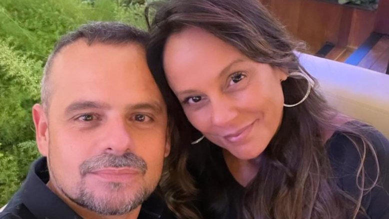 Fabiola Andrade e o marido, Edu Azevedo