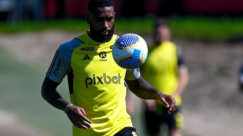 Flamengo treinou no Ninho do Urubu antes de clássico carioca contra o Botafogo