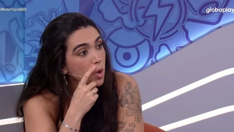 BBB24: Giovanna fica em choque ao descobrir quantidade de seguidores de Davi nas redes sociais