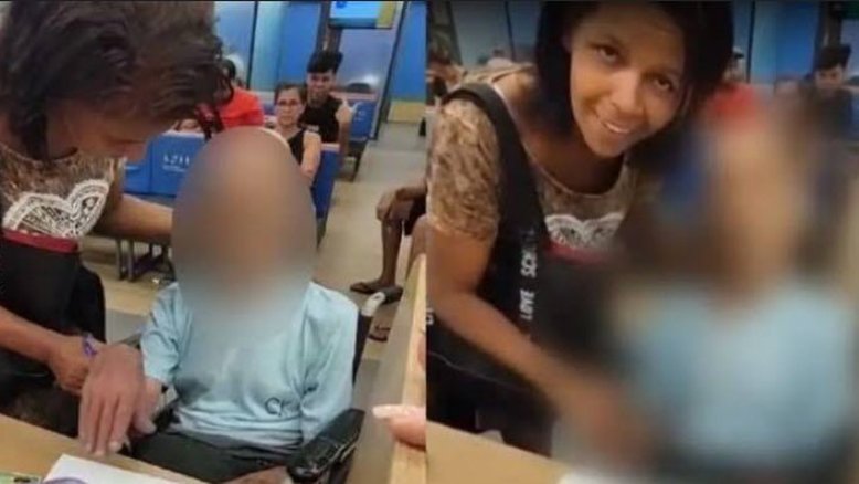 Mulher que levou idoso morto ao banco segue presa e alega inocência