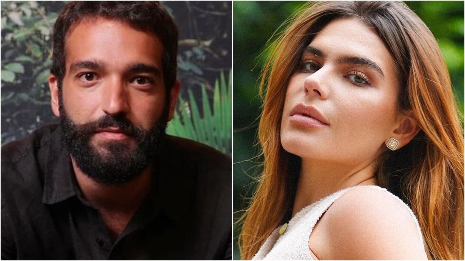 Novo casal? Humberto Carrão e Mariana Goldfarb trocam beijos em roda de samba, no Rio