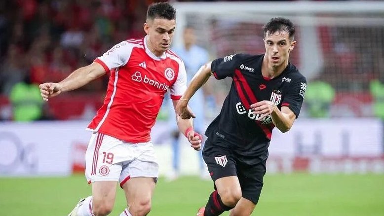 Internacional joga só um tempo e busca empate com o Atlético-GO no Beira-Rio