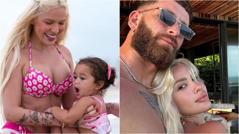 Filha de Militão encanta web ao cair no choro com saudades de Léo Pereira, namorado de Karoline Lima