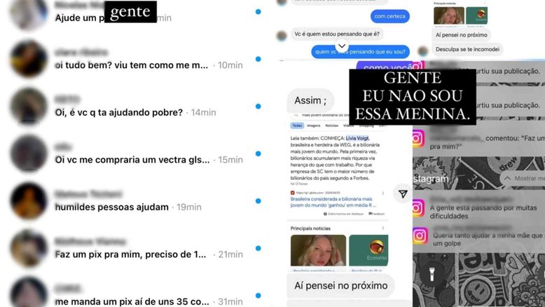 Reprodução/Redes Sociais/Lívia Voi