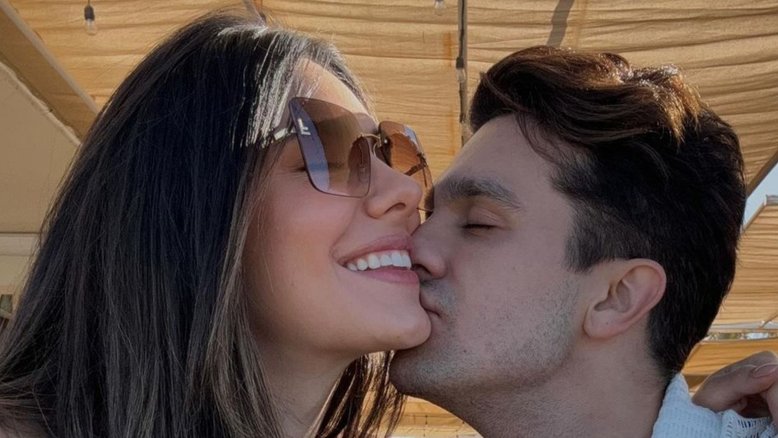 Jade Magalhães e Luan Santana