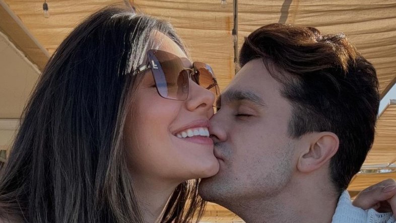 Jade Magalhães e Luan Santana