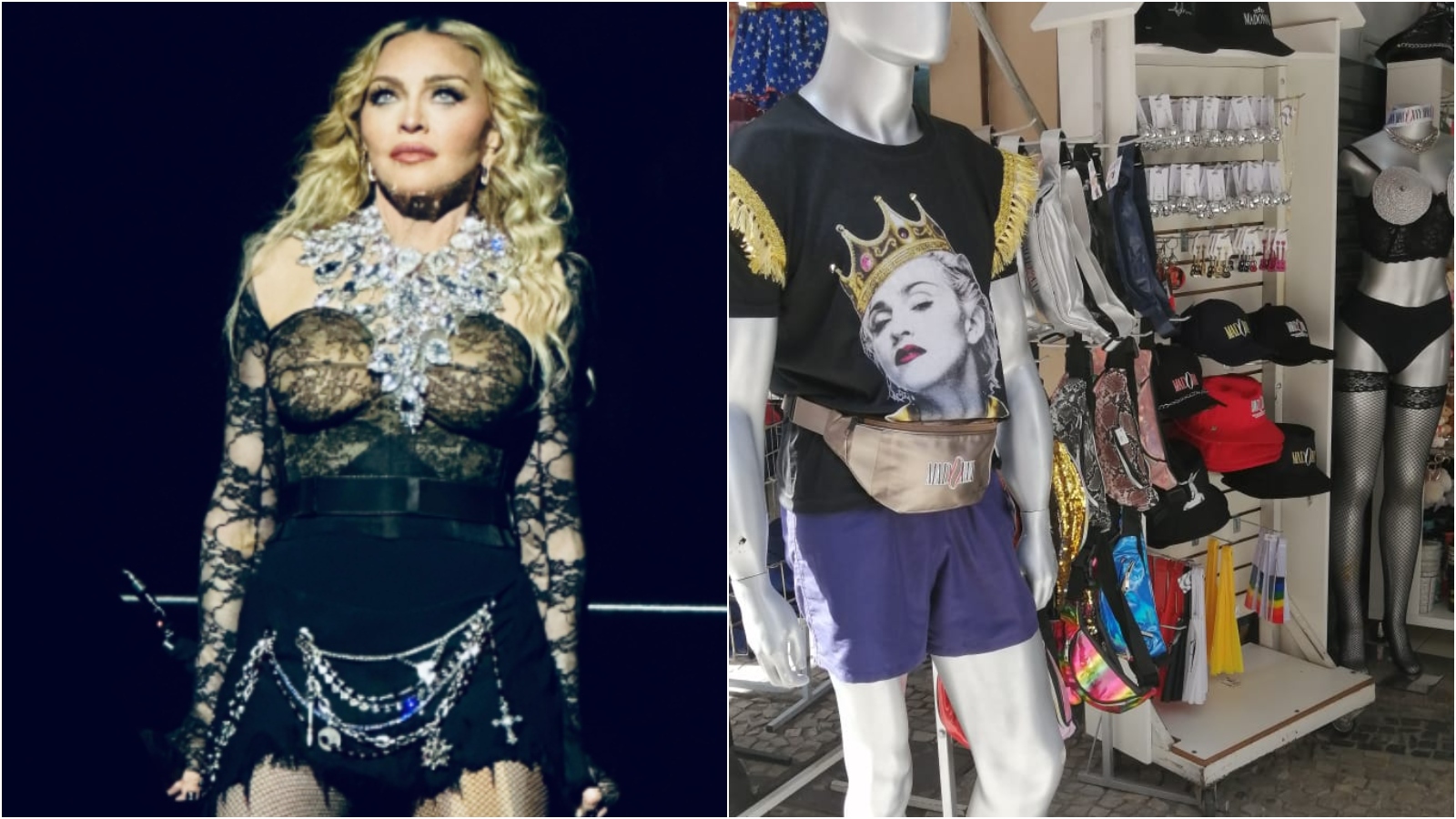 Show de Madonna no Rio de Janeiro aquece comércio popular da cidade