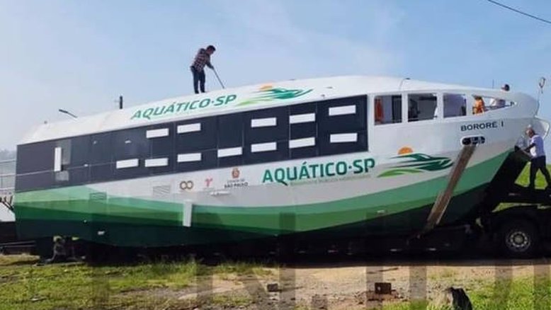 SP: Ônibus aquático é liberado, mas viação responsável é suspeita de elo com PCC